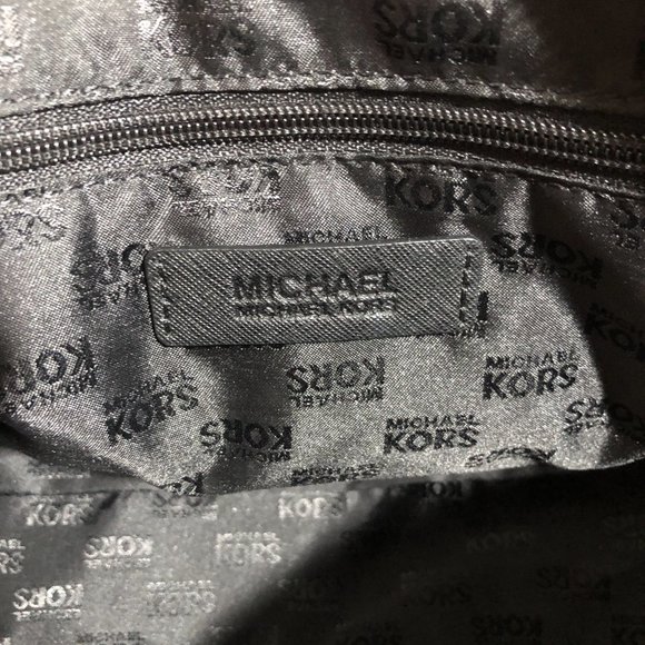 Michael Kors Sandrine Small Black Leather Satchel Crossbody Handbag - Picture 11 of 12